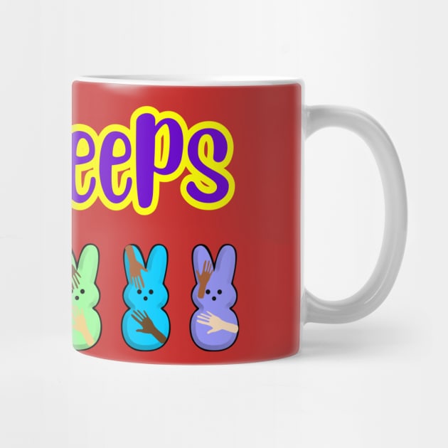 My Peeps Easter T-Shirt, cute bunnies by SidneyTees